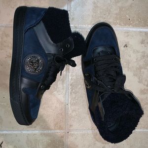 (SOLD) Versace Medusa hi-top sneakers